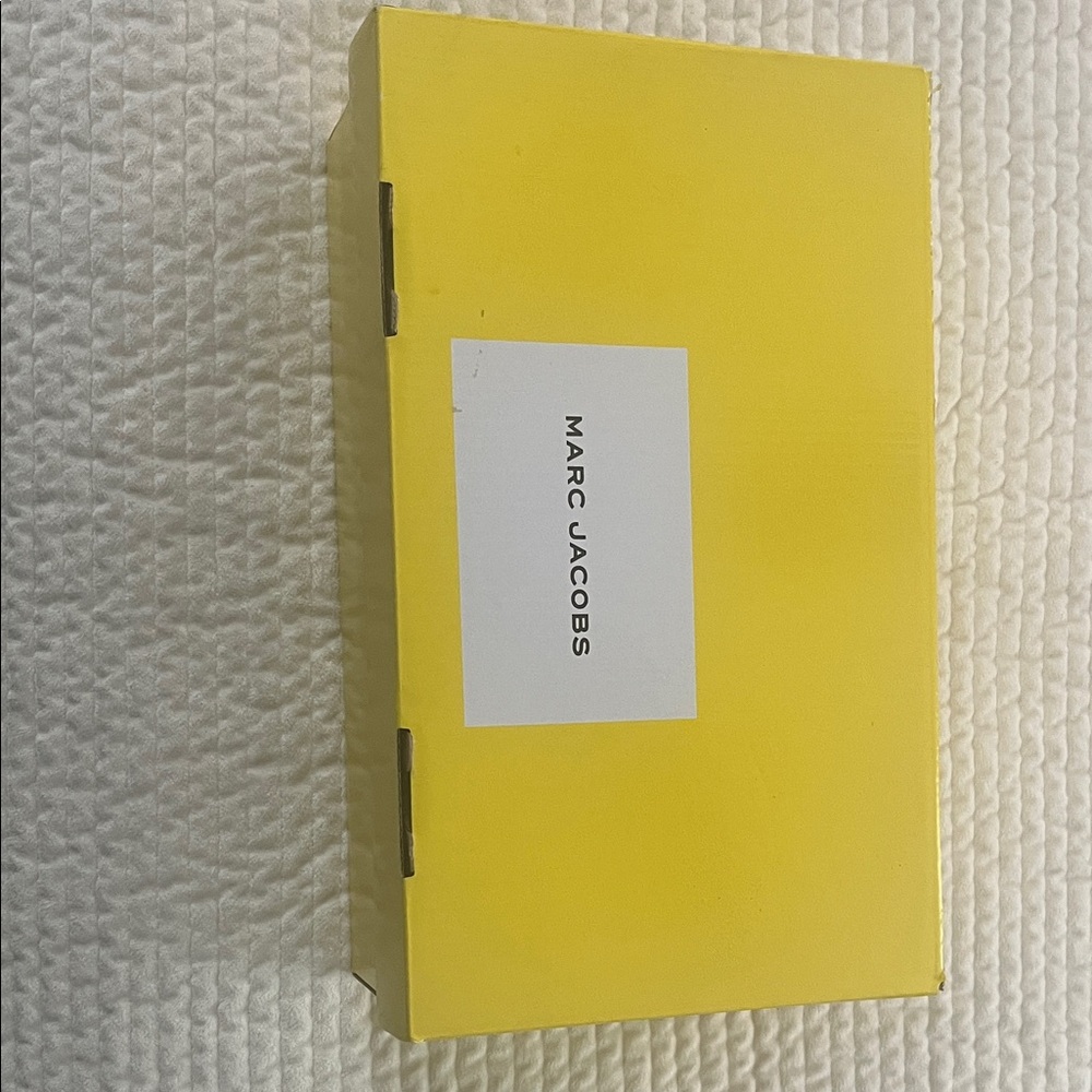 Marc Jacobs Vibrant Yellow Storage Box